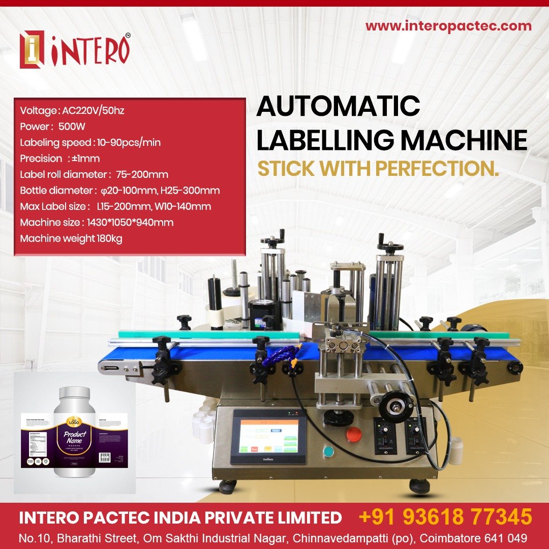 Automatic Bottle Labelling Machine Manufacturers in India
